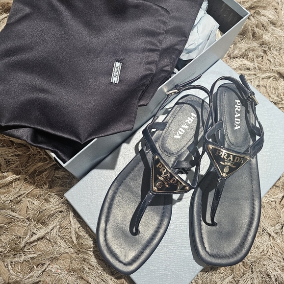 Prada Royal Strappy Sandals - Picture 2 of 6